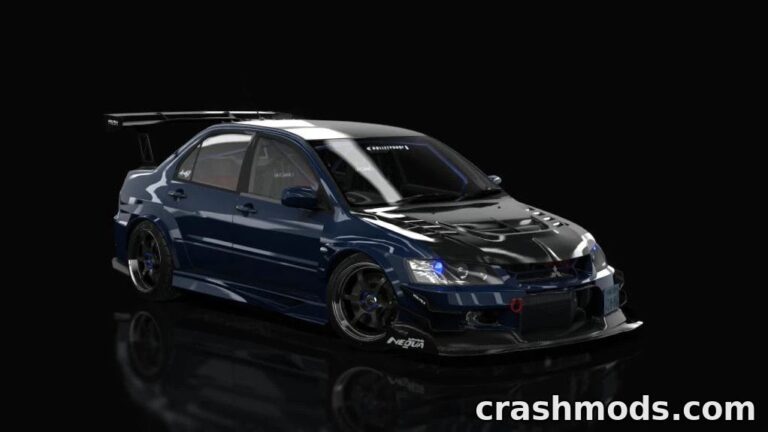 Mitsubishi Lancer Evo IX FQ-360 Voltex SPL – Cyber Evo Tribute Assetto Corsa mod screenshot