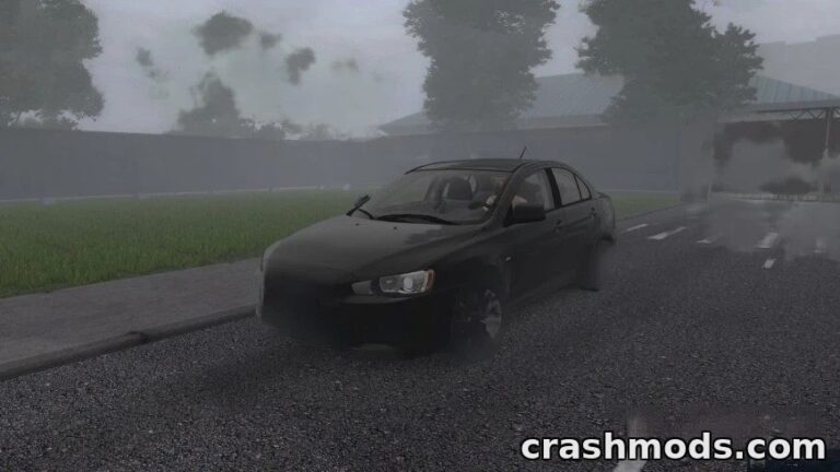 Mitsubishi Lancer X – 49 Extras with EVO Parts and Tuning City Car Driving mod screenshot