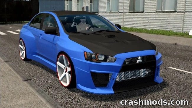 Mitsubishi Lancer X Evo Tuning – 512 hp AWD Street Build City Car Driving mod screenshot