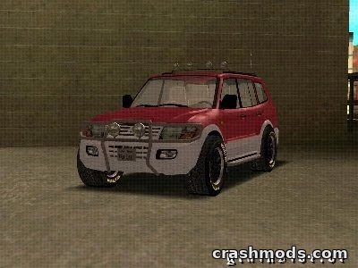 Mitsubishi Pajero – Off-Road SUV Model GTA San Andreas mod screenshot