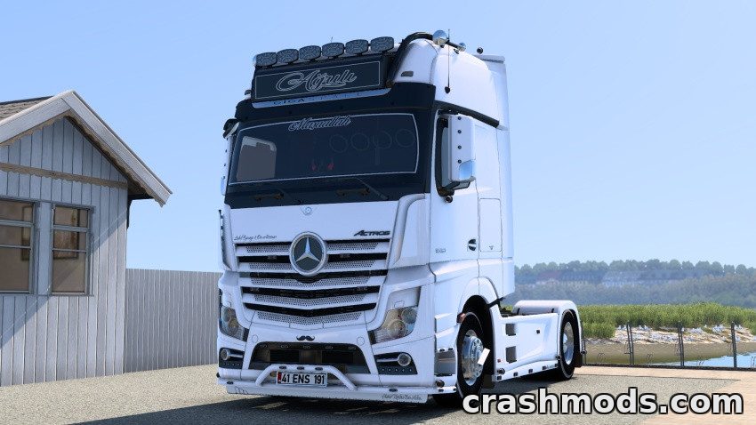 Modified Mercedes-Benz Actros 1851 – Custom Interior Truck – screenshot 2