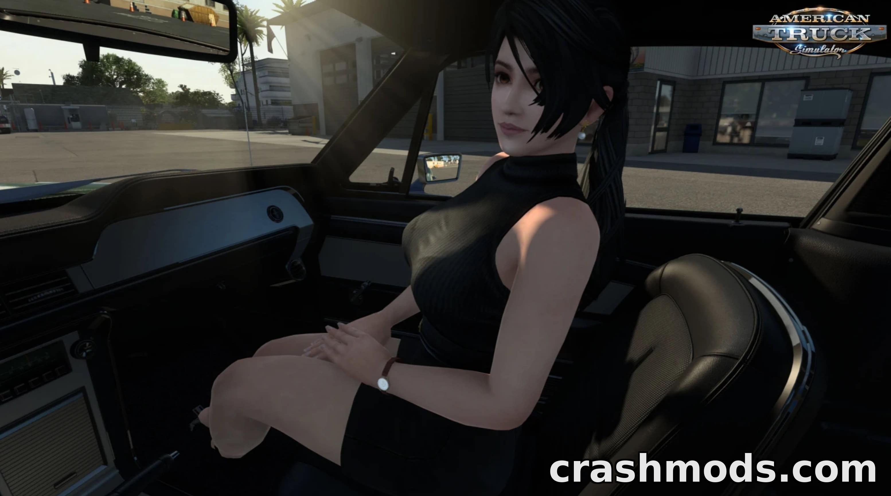 Momiji Back in Black Passenger – Animated Companion – screenshot 4