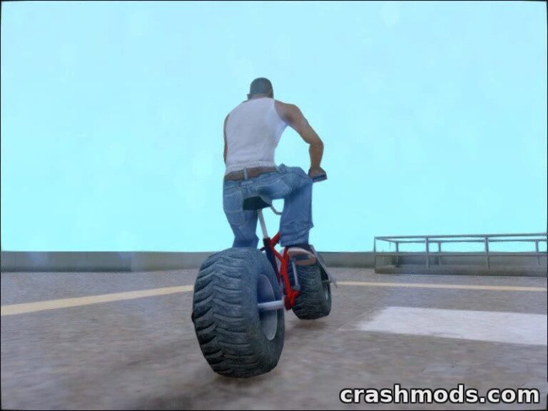 Monster BMX – Unique Bicycle for Stunt Lovers GTA San Andreas mod screenshot