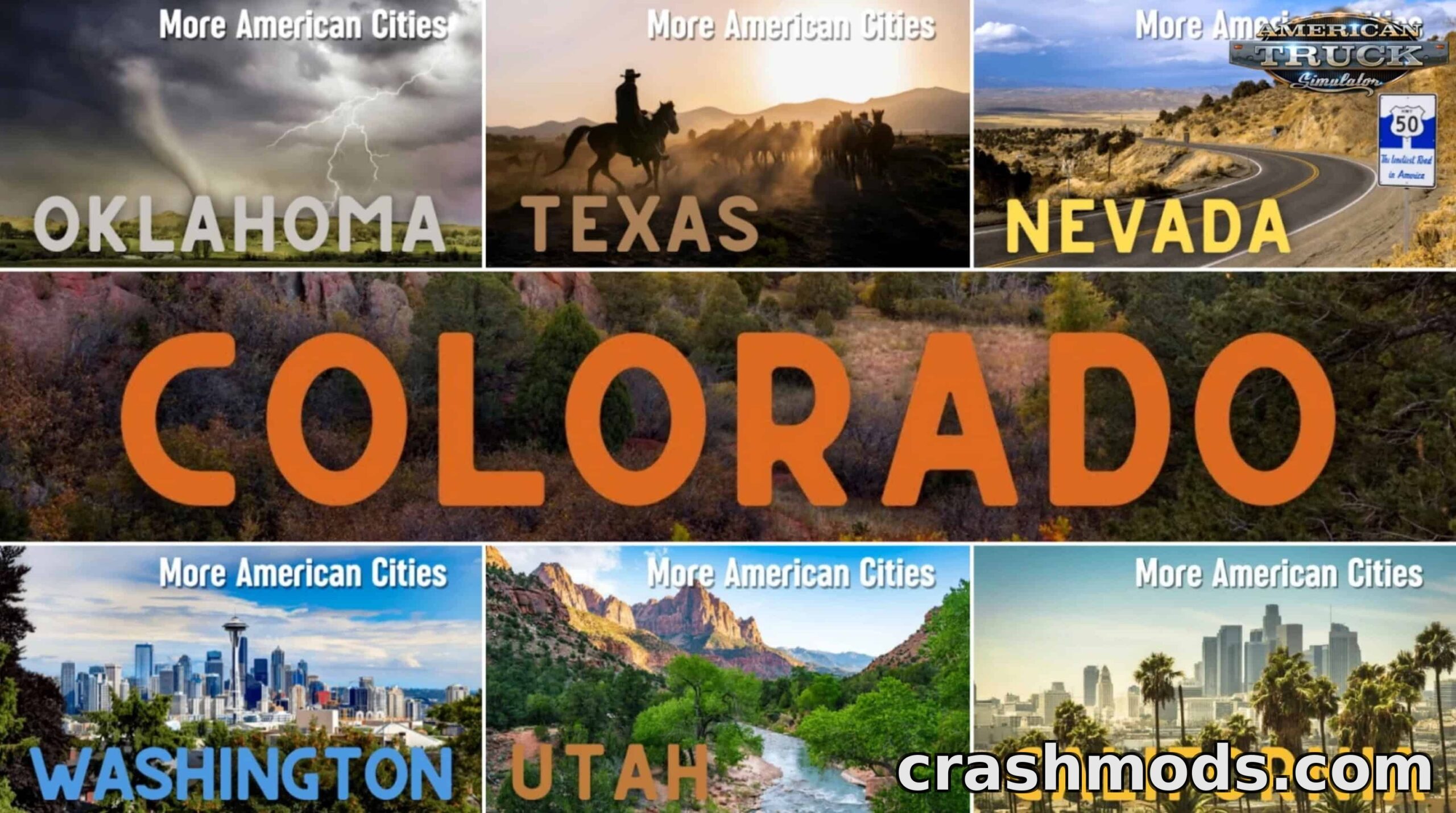 More American Cities – Playable Scenery Towns Map – screenshot 1