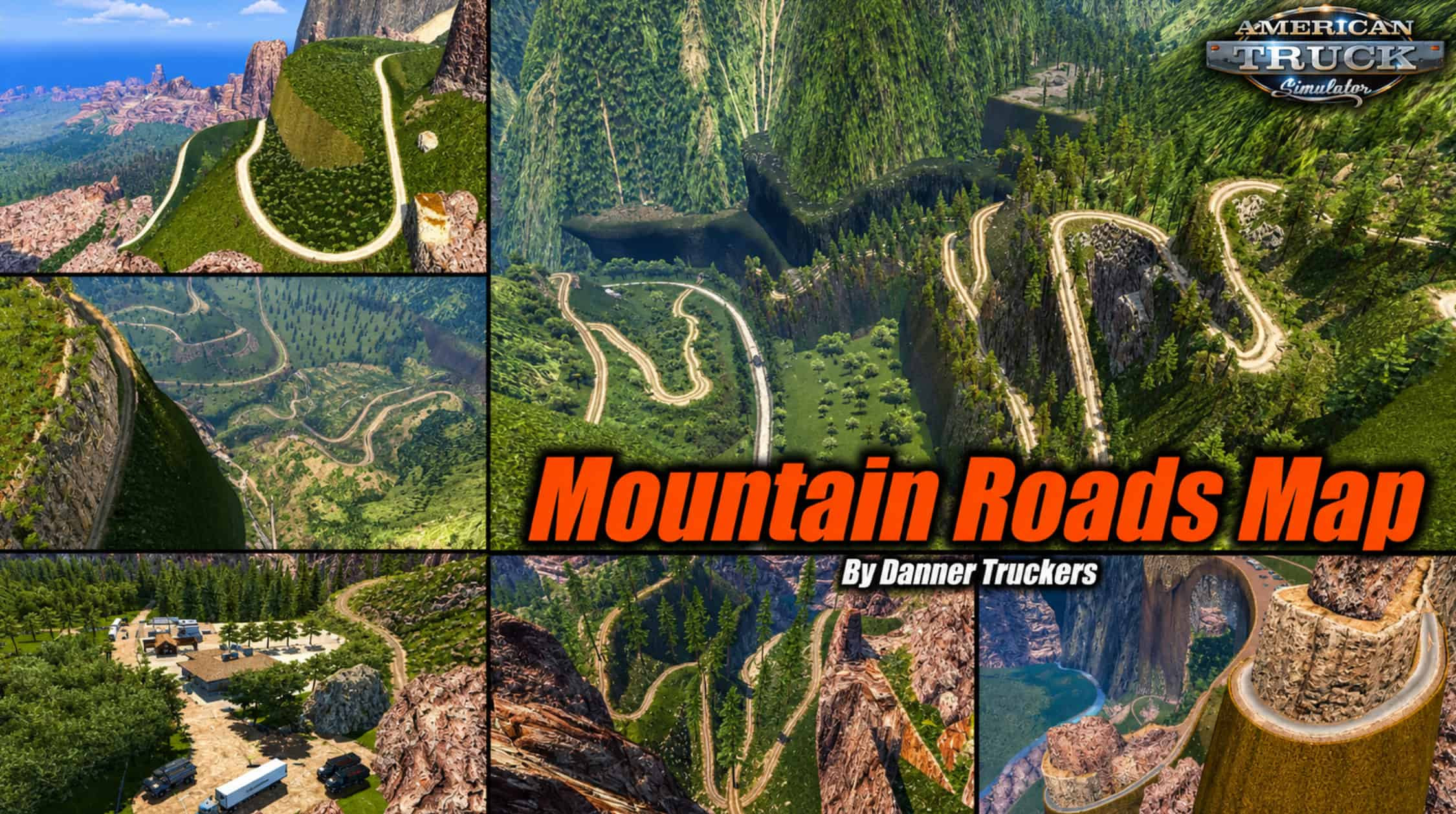 Mountain Roads Map – Standalone Mountain Terrain – screenshot 1