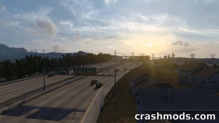 MUO & Reforma Compatibility Patch – Map Connector American Truck Simulator mod screenshot