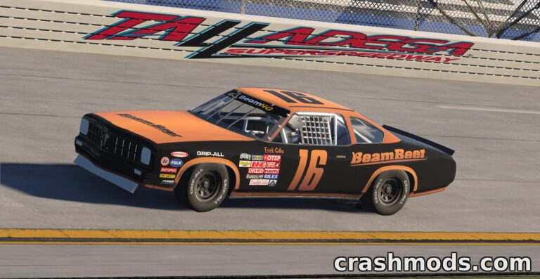 NASCAR Bruckell Moonhawk Winston Cup Car – Racing Stock Car Addon BeamNG.drive mod screenshot