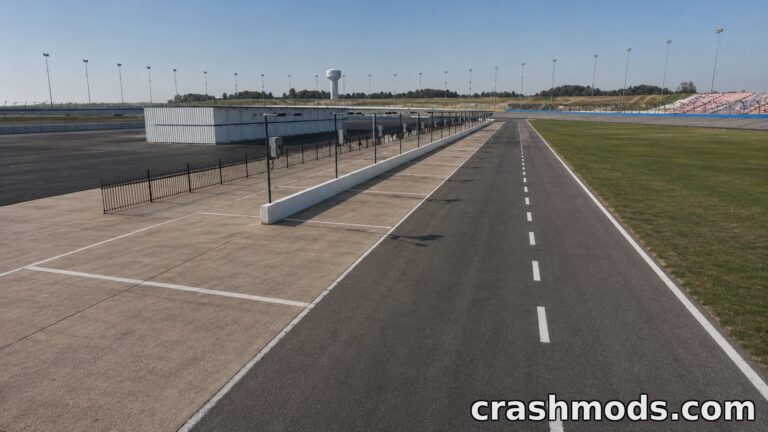 Nashville Superspeedway – American Racing Speedway BeamNG.drive mod screenshot