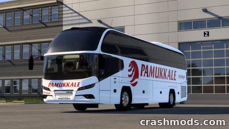 Neoplan Cityliner – Coach Bus with Bug Fixes and Better Support Euro Truck Simulator 2 mod screenshot
