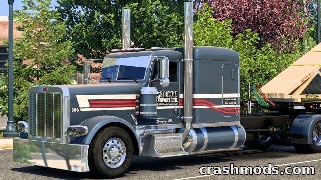 New Hope Transport Skin – SCS 389 Truck Livery American Truck Simulator mod screenshot