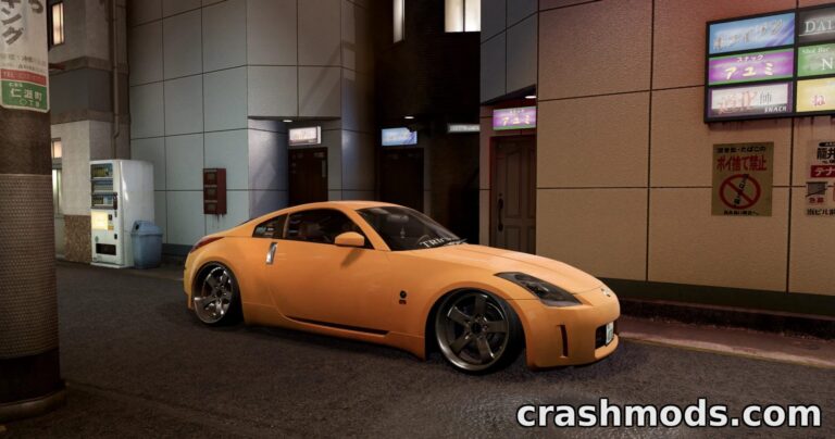 Nissan 350Z Coupe – Iconic Drift-Ready Sports Car Experience BeamNG.drive mod screenshot