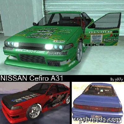 Nissan Cefiro A31 D1GP – Drift Car with 2 Paintjobs GTA San Andreas mod screenshot