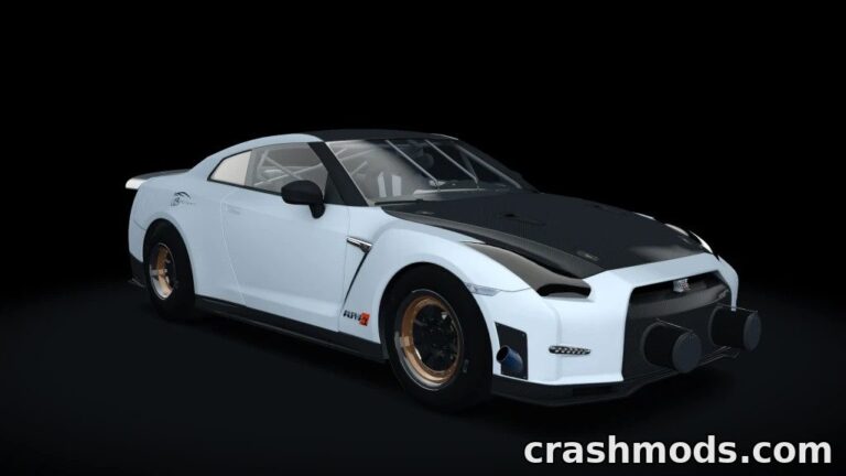 Nissan GT-R Alpha Queen – 1500 hp High-Speed Supercar Assetto Corsa mod screenshot