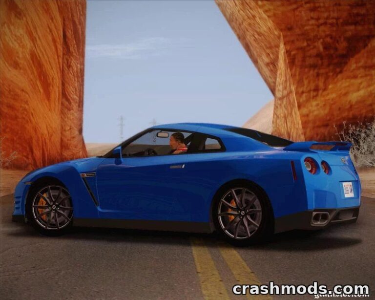 Nissan GT-R Black Edition – Tunable Car Replacing Cheetah GTA San Andreas mod screenshot