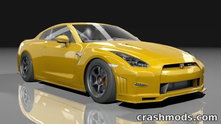 Nissan GT-R Boss Drag – Straight-Line Drag Racing Build Assetto Corsa mod screenshot
