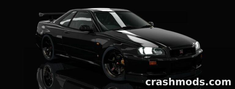 Nissan GT-R R34 HellSpec – Upgraded R34 with Adjustable Turbo Assetto Corsa mod screenshot