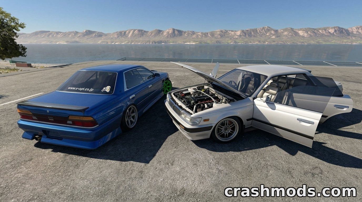 Nissan Laurel C33 – Japanese Sedan Edit with 25 Configurations – screenshot 2