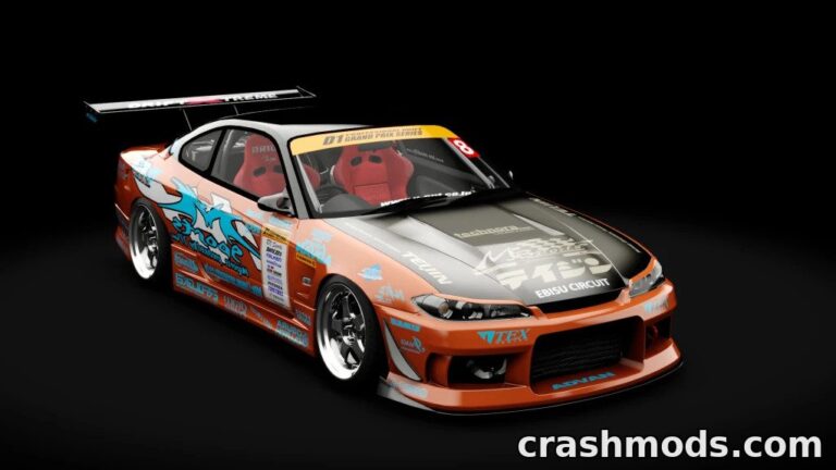 Nissan Silvia S15 M-Sports – Drift Community Favorite Assetto Corsa mod screenshot