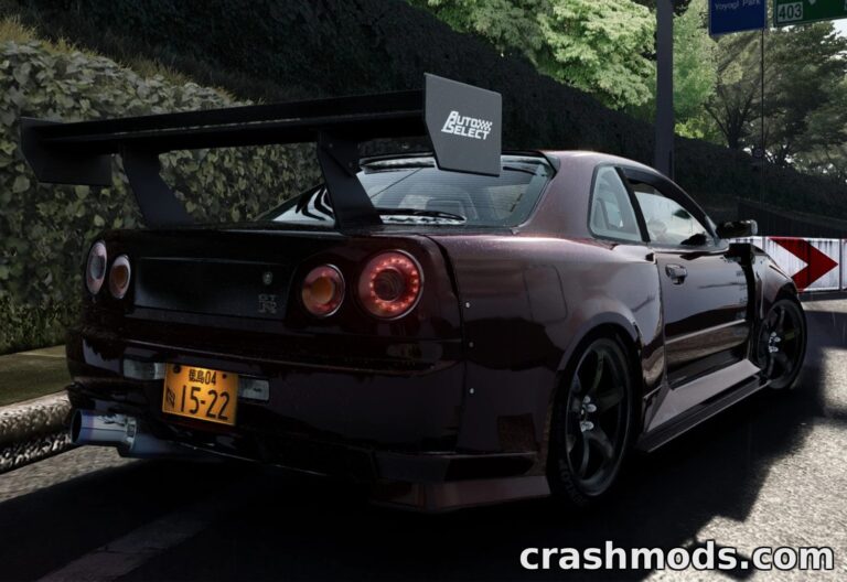 Nissan Skyline GT-R R34 V-Spec – No Hesi Spec Street Racer Assetto Corsa mod screenshot