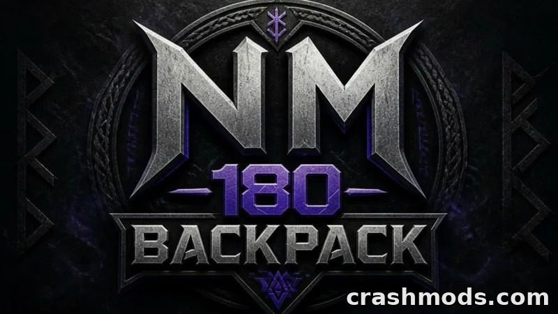 NM 180 Backpack – Expanded Inventory Storage – screenshot 4