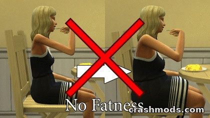 No Fatness & No Muscles – Freeze Sim Weight & Muscle – screenshot 2