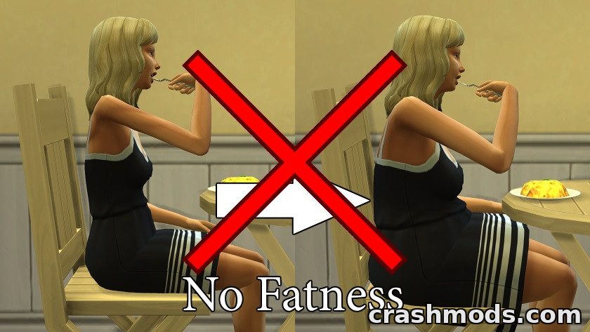No Fatness & No Muscles – Freeze Sim Weight & Muscle – screenshot 3