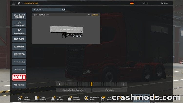 Noma Titanium Tipper Trailer – Standalone Tipper with Cargo Types – screenshot 3