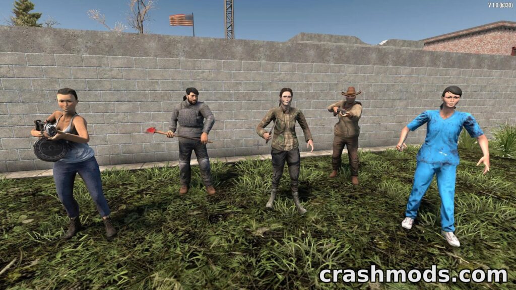 NPC Civilians – Hireable Whiteriver Characters 7 Days to Die mod screenshot