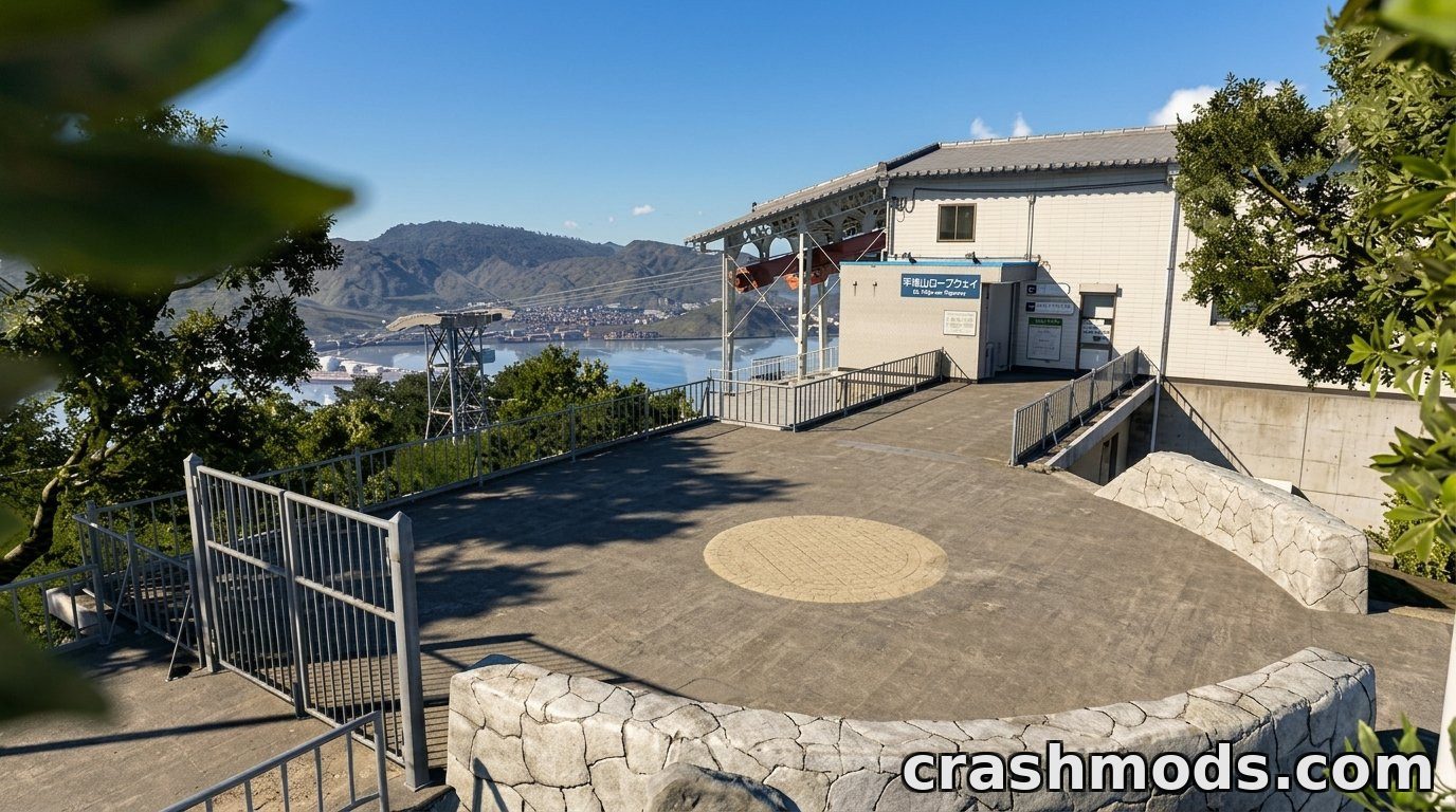 Onomichi, Hiroshima – Detailed Coastal City Map – screenshot 4