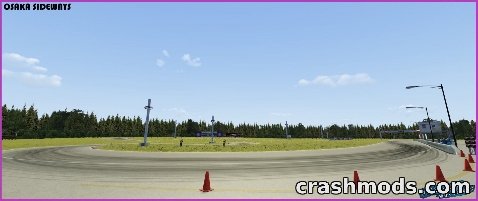 Osaka Sideways – Fictional Night Street Drift Track – screenshot 4