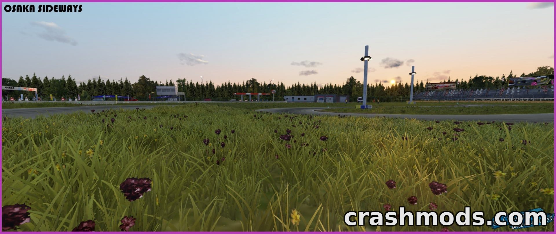 Osaka Sideways – Fictional Night Street Drift Track – screenshot 5