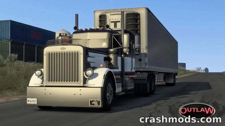 Outlaw Peterbilt 359 – Standalone Custom Truck American Truck Simulator mod screenshot