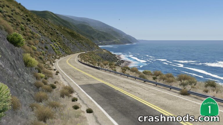 Pacific Coast – Scenic California Highway Track Expansion Assetto Corsa mod screenshot