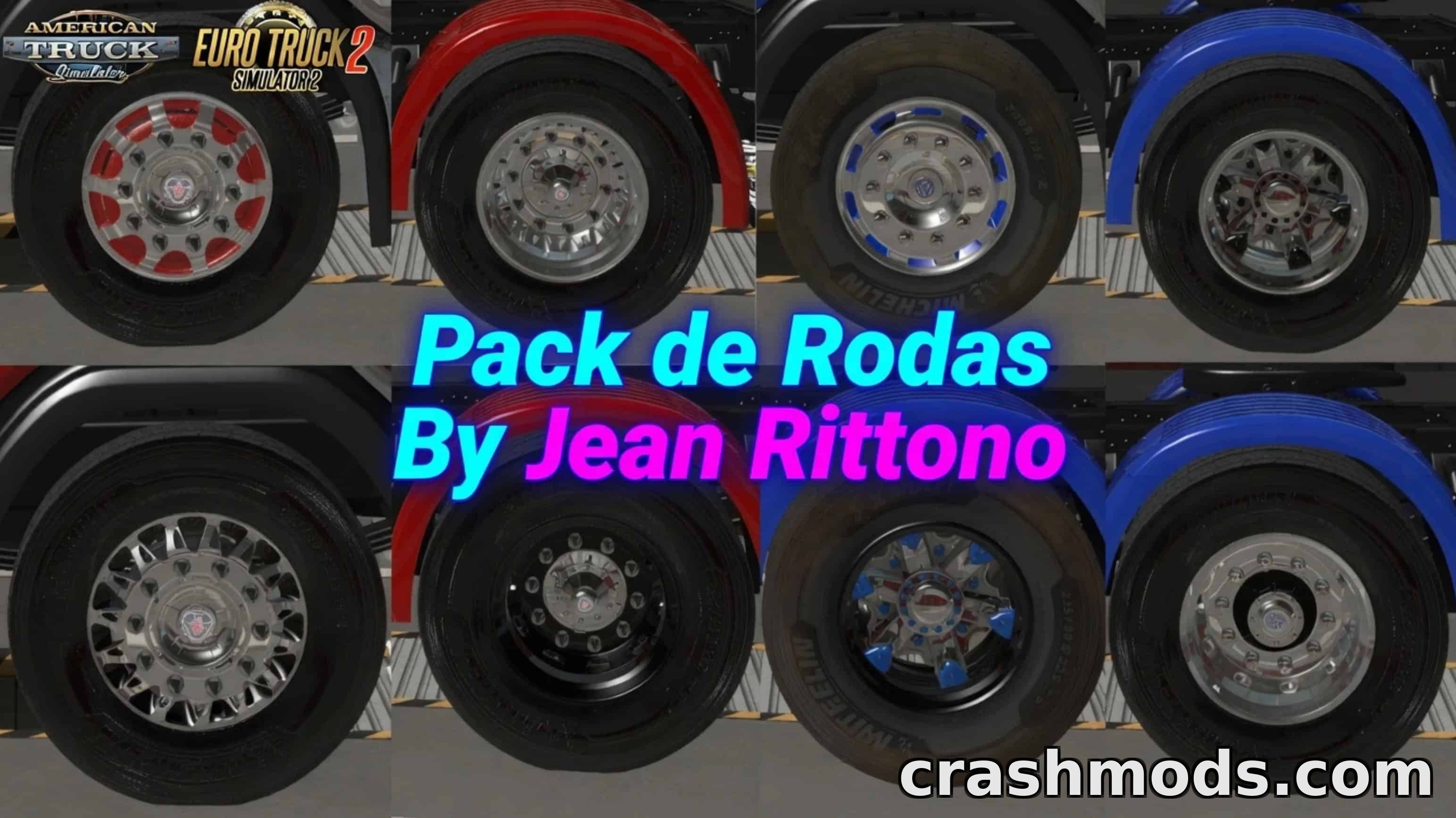 Pack de Rodas – Realistic Wheel & Rim Pack – screenshot 2