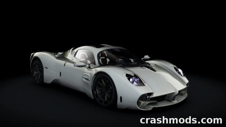 Pagani Utopia – Supercar with Opening Doors and Engine Start Assetto Corsa mod screenshot