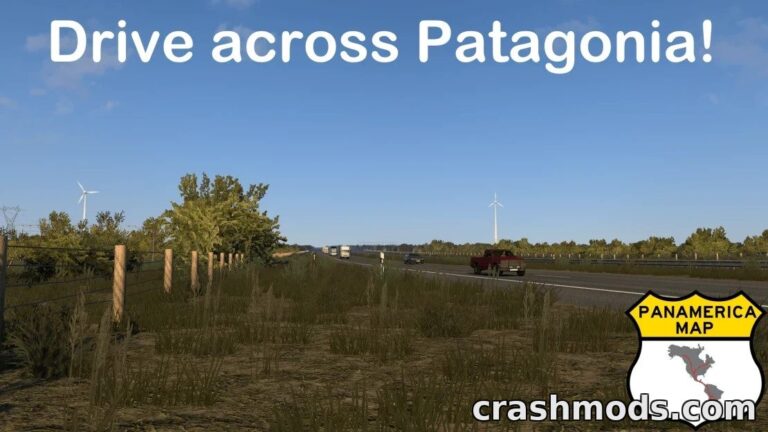 Panamerica Map – Patagonia Route Expansion for Driving Fans Euro Truck Simulator 2 mod screenshot
