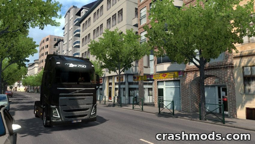 Paris Rebuild V3.6 Euro Truck Simulator 2 Mod | CrashMods