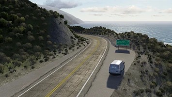 PCH Northbound – Pacific Coast Highway California Drive Assetto Corsa mod screenshot
