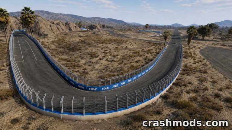 Pepper Valley – Expanded Map with Drag Strip and Drift Tracks BeamNG.drive mod screenshot