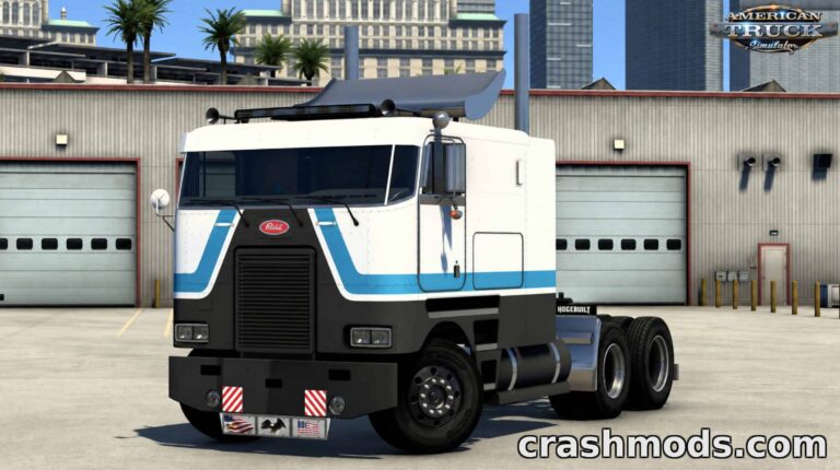 Peterbilt 362 Cabover – Classic Cabover Truck American Truck Simulator mod screenshot