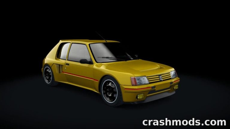 Peugeot 205 Turbo 16 Hellspec – 480 hp Group B Style Car Assetto Corsa mod screenshot