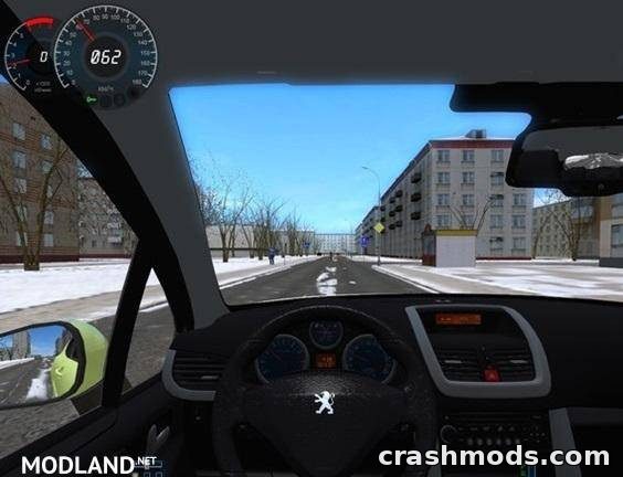 Peugeot 207 – Everyday City Car for Older Game Builds City Car Driving mod screenshot