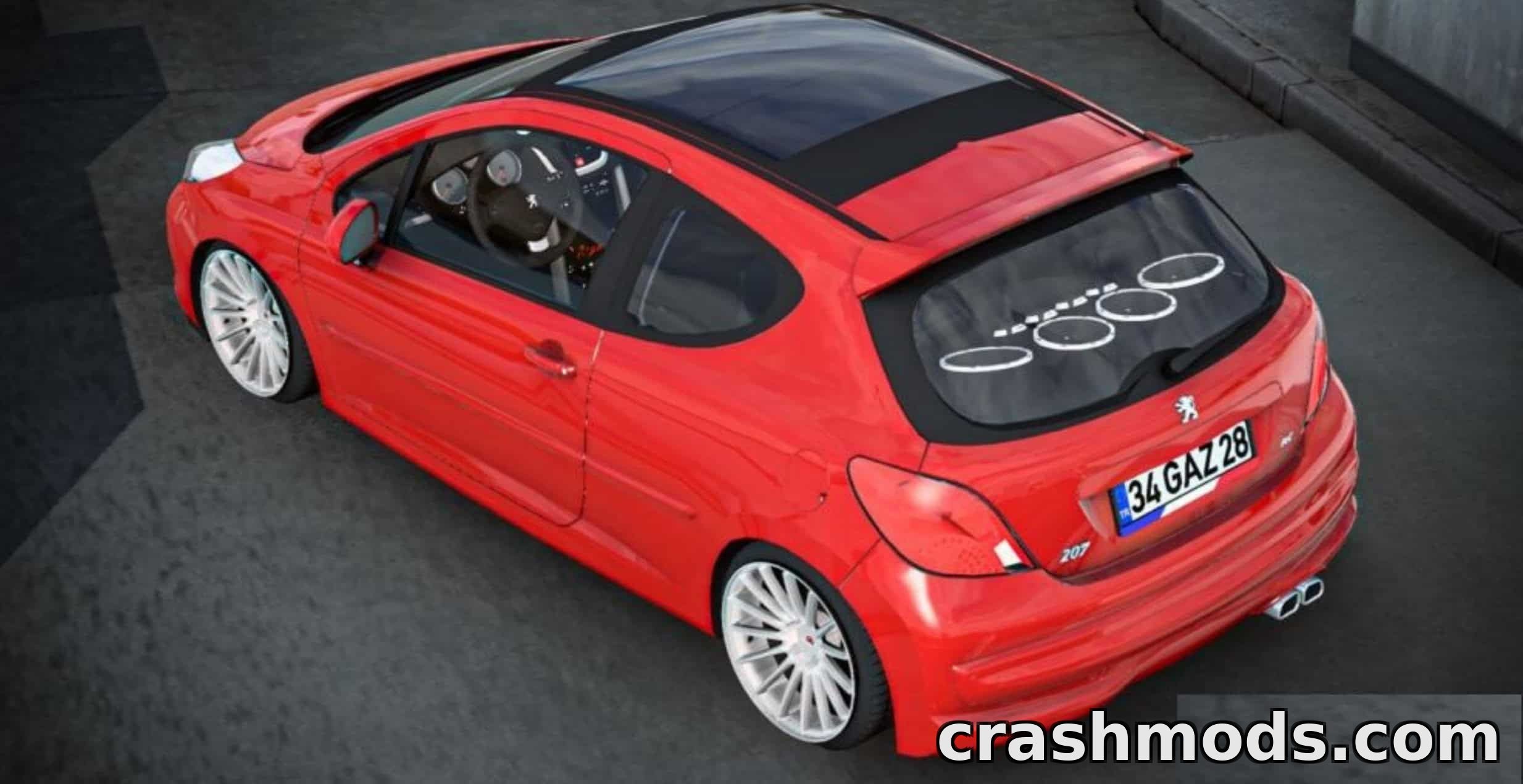 Peugeot 207 RC – Detailed Compact Car Addon – screenshot 4
