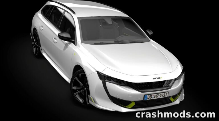Peugeot 508 PSE SW 2020 – 355 hp Hybrid Station Wagon Assetto Corsa mod screenshot