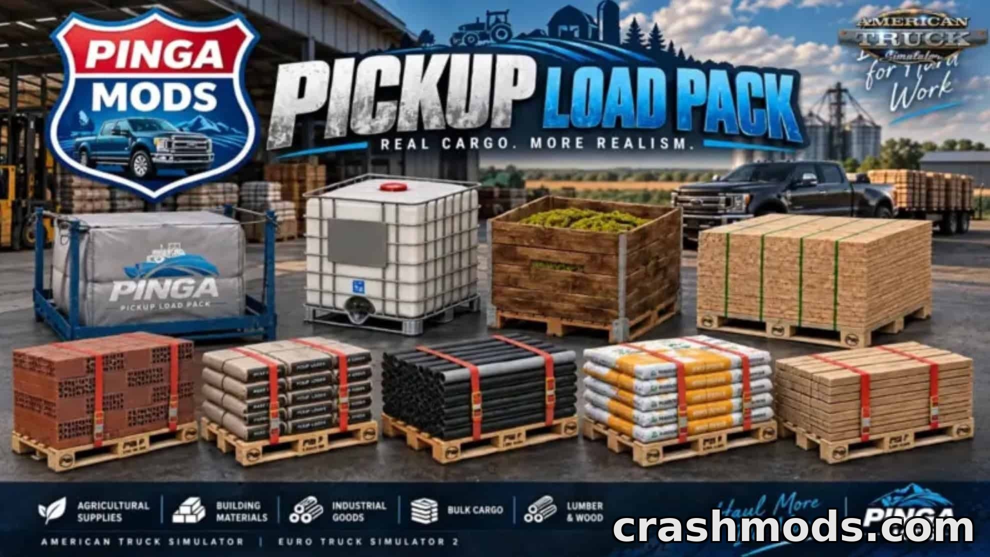 Pickup Load Pack – Custom Cargo for Pickup Beds – screenshot 4