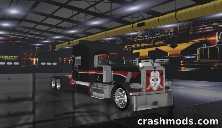 Pizzster 389 Horror Skins – Custom Truck Skin Pack American Truck Simulator mod screenshot