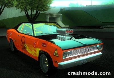 Plymouth Duster Bloodring Banger – Demolition Derby Style GTA San Andreas mod screenshot