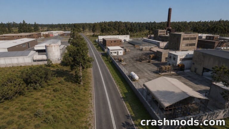 Poland Summer/Winter – Polish Countryside and City Map BeamNG.drive mod screenshot