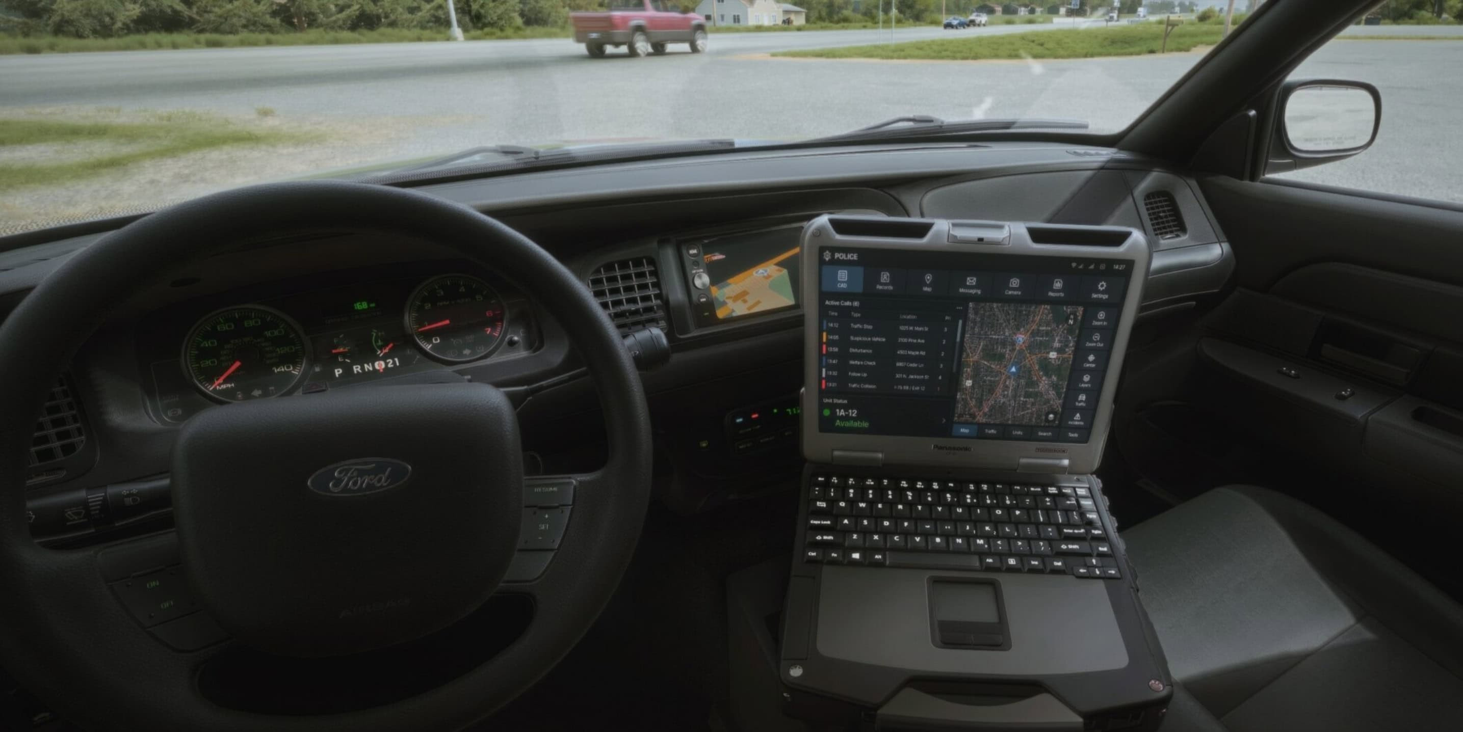 Police Crown Vic Interior – Custom Patrol Cabin – screenshot 2