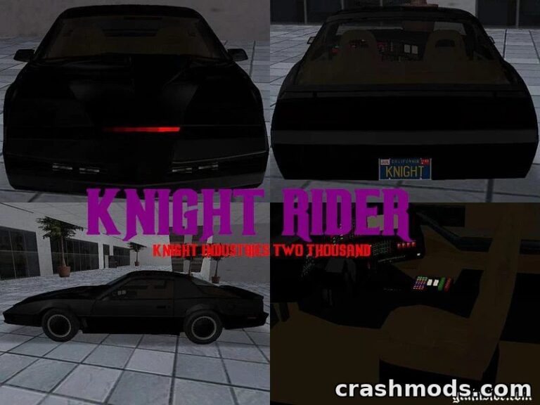 Pontiac Trans Am K.I.T.T. – Knight Industries Two Thousand GTA San Andreas mod screenshot
